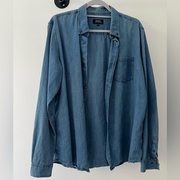 APC denim shirt - Picture 1 of 4
